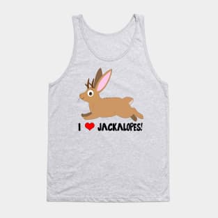 I Love Jackalopes! Tank Top